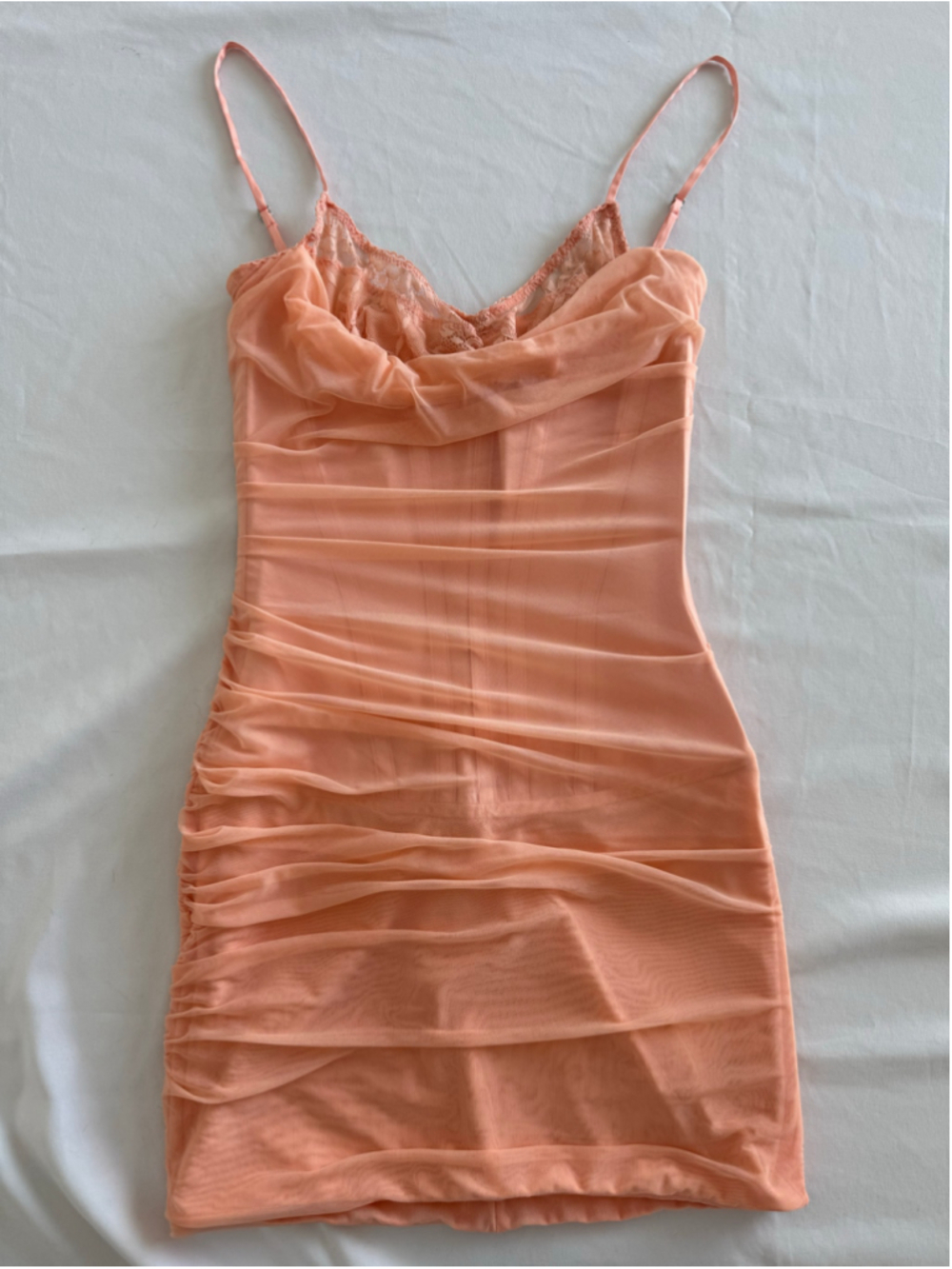 House of CB Juno Sorbet Corset Mini Dress Size S Tall - Picture 8 of 14